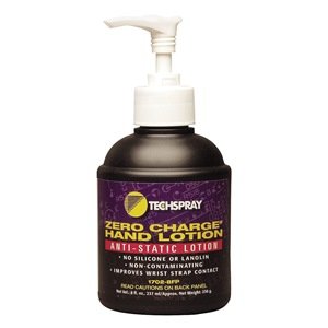 TECHSPRAY 1702-8FP ZERO CHARGE ANTISTATIC HAND LOTION