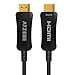 ATZEBE Fiber Optic HDMI Cable 100ft, Fiber HDMI Cable Supports 4K@60Hz, 4:4:4/4:2:2/4:2:0, HDR, Dolby Vision, HDCP2.2, ARC, 3D, High Speed 18Gbps, Slim and Flexible HDMI Fiber Optic Cable…