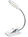 TopElek Reading Light, 7 LED Book Light with 9-Level Warm/Cool White Brightness, USB Rechargeable, Eye Care Lamp with Power Indicator, Perfect for Bookworms, Kids (White)