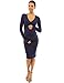 PattyBoutik Mama V Neck Tie Bow Maternity Dress