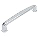 Cosmas 4392-128CH Polished Chrome Modern Cabinet Hardware Handle Pull - 5