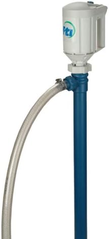 Finish Thompson DPFP036 Drum Pump Kit, Includes PFP-40 Polypropylene/Alloy 625 40" High Flow Pump Tube; M3V Splashproof 4/5 HP Motor (115VAC/50-60 Hz)