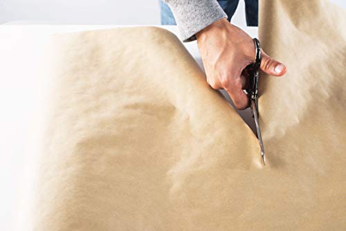 Note Card Cafe Brown Kraft Paper Jumbo Roll | 30 x 1200 in (100ft) | Biodegradable | Great for Craft Projects, Gifts, Tablecloth, Floor Covering, Packing, Moving, Shipping, Postal, Dunnage, Parcel