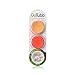 GoTubb 3-Pack, Medium-Clear/Red/Orange
