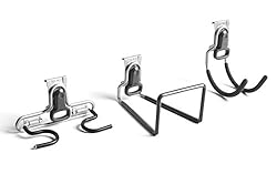 Rubbermaid FastTrack Hooks Kit, Black, FastTrack