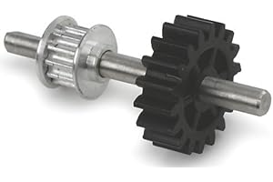 E-Flite Aluminum Speed-Up Tail Drive Gear/Pulley Assembly: Blade 400