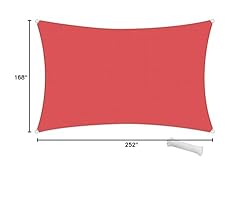 SunnyRoyal Sun Shade Sail 14'x21' Rectangle Shade