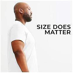 STRONGSIZE V-Neck T-Shirts for Men – Big and Tall