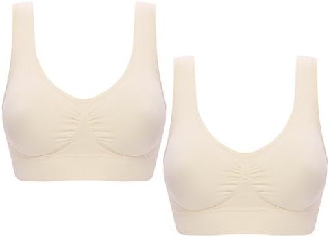 aoqininu Womens Sports Bra Fitness Racerback Workout Yoga Bras