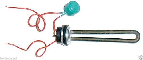 Submersible Water Heater Element 12 VOLT 600 Watt Freeze Sensor Stock Tank by Thermodyne