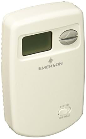 Emerson 1E78-140 Non-Programmable Heat Only Thermostat for Single-Stage ...
