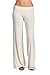 Eliechi Women's Comfortable Lounge Fold Over Yoga Palazzo Pants