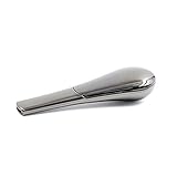Cool Jamaican Metal Pipe - The Best Gift for Father & Husband and Collector (Space Gray)