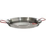 Garcima 15-Inch Carbon Steel Paella Pan, 38cm