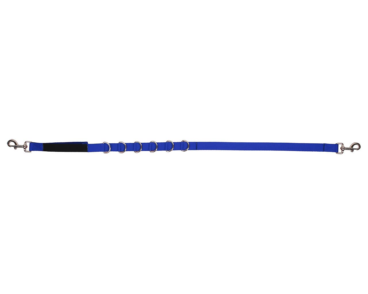 Equipride Side Reins Lunging Reins with 6 D Rings in 7 Amazing Colours Full and Pony (Cobalt Blue, Full)