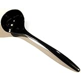 Gourmac Black Melamine Mini Soup Ladle 7.5