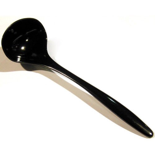 Gourmac Black Melamine Mini Soup Ladle 7.5