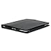 Snugg iPad 3 (2012) & 4 (2012) Leather Case, Flip Stand Cover for Apple iPad 3 & 4 - Black