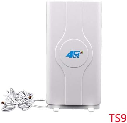 TS9/SMA/CRC9 Connector Indoor Blazing Fast 3G 4G 88dBi LTE MIMO Antenna 700MHz-2600MHz and 2M Cable
