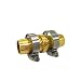Hanobo 5 Pack 5/8 Inch Aluminum Garden Water Hose Repair Mender with Stainless Clamp