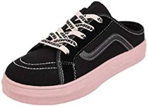 ぺたんこシューズ キャンバス 夏 レディース スニーカー サンダル 厚底 スリッポン 編み上げ かかとなし シューズ スポーツ Mfmusic Ca