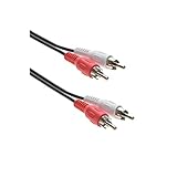 2 Pack, RCA Stereo Audio Extension Cable, 2 RCA