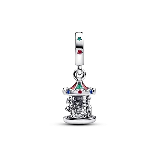 Sterling silver Enamel Mixed stone Red 793586C01 Colgante