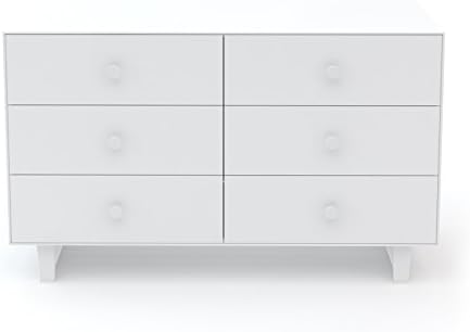 Oeuf Rhea 6 Drawer Dresser, White