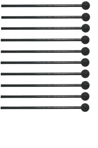 Gewa 821908 Schlägel mit kugelförmigen, schwarzen Gummikopf