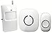 SadoTech Wireless Passive Infrared Motion Sensor Doorbell with Remote Transmitter Button, Long Reset Delay (30 sec), 25-feet Sensor Range with 50+ Chimes