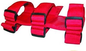 Jeep Wrangler YJ TJ JK &amp; CJ 2.9lb Fire Extinguisher Holder for Roll Bar in RED