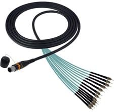 Camplex CMX-OCMTPMMST10 MTP/ST 0M3 Multimode 50/12 Fiber Micro Dist Pln OM3 - 10 Foot