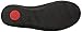 FitFlop Women's Ringer Welljelly Flip Flop, All Black, 9 M US