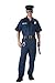 California Costumes mens Police Adult Sized Costume, Multicoloured, Small US