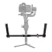 Dazzne Ronin S Dual Handle Grip Ronin SC Extended Handle Grip Applicable for Ronin SC/Ronin S/MOZA Air 2 Gimbal Stabilize