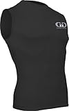 HT603 Adult Sports Compression, Sleeveless Shirt-Made with Moisture Management