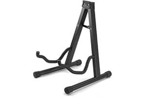 TenYua Foldable Folding Lightweight Portable Guitar Bass Cello Stringed Instrument Stand Holder for Professional Guitarist