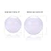 Ball Pit Balls for Kids, 200 pcs 2.15 Inches Small Size Thicken Soft Plastic Crush Proof Ball Pit Balls BPA Phthalate Free Baby Toddler Toy Ball with 3 Color White Blue and Green