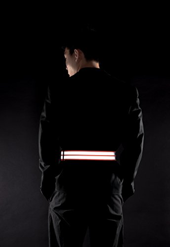 image for no!no! High Visibility Adjustable Elastic Reflective Belt/Waist Band/W