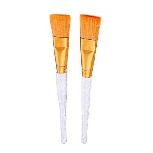 Face Mask Brush, Golden Brush Mud Mask Brush to Apply Facial Mud, Eye Mask, Serum and Peel