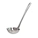 SET OF FOUR (4) - 7 1/2 Inches Indiviual Stainless Steel Serving Soup Sauce Ladle Ladles