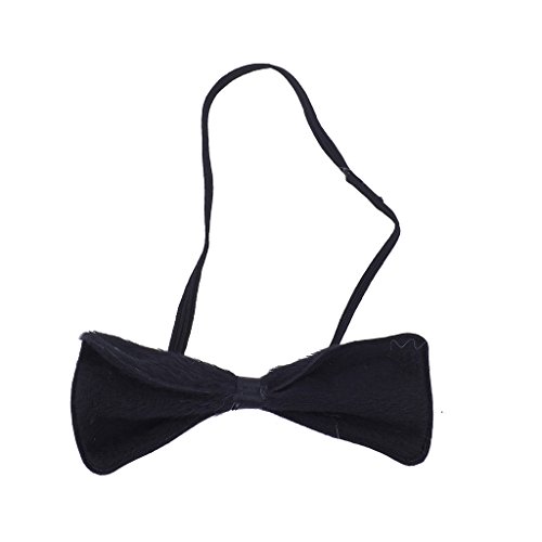 LUX ACCESSORIES Halloween Black Cat Kitty Ear Headband Cosplay Party Costume Accessory Set (3pcs) - Thumbnail 2