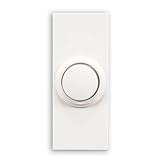 Heath Zenith SL-6193-B Wireless Battery Operated Push Button, Beige Finish