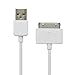 eimolife Apple Authorised MFI Certificate 1.2M USB Sync Data Charging Charger Cable Cord For Apple iPhone 4/4S/iPad 2/iPod Touch/Nano (6th Generation) - White