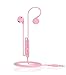 Joyshare UiiSii U1 Earbuds in-Ear Headphones Metal Sound Cell Phone Headset Earphones with Mic & Stereo Bass for iPhone, iPod, iPad, Samsung, HTC, LG, Android Smartphones, MP3 Players (Pink)
