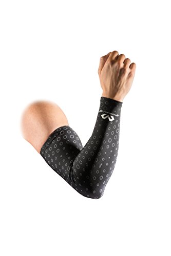 McDavid 6579 uCool™ Compression Arm Sleeves Cooling Arm Compression Sleeves with 50+ UV Sun Protection for Running