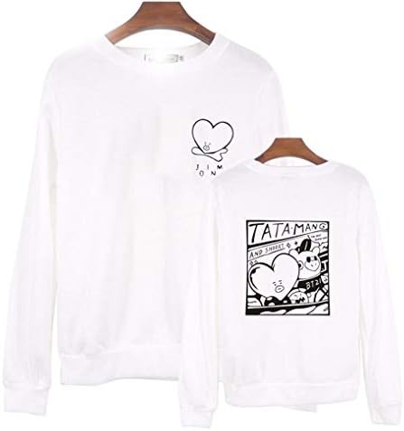 FANRENYOU New Unsiex Sweatshirts Kpop Fans Club Fashion BT21 Fleece Hoodies