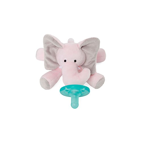 Wubbanub Infant Pacifier - Pink Elephant