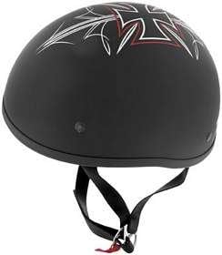 Skid Lid Helmets Sl Original Ft Blk St Rod Xs U-70 FLAT