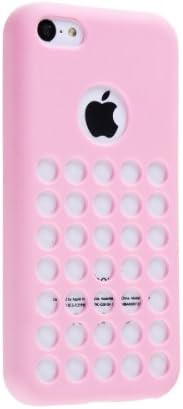 Pink Sakura Luxury Designer Iphone 5c Case for Your Apple Phone – for Girls & Guys – Latest Stylish Design – Perfect Custom Fit Hard Case for Your Awesome Device – Also in 5 Other Colors – Protect Your Investment – Best Lifetime Guarantee
